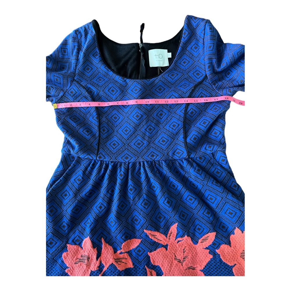 ANTHROPOLOGIE HD In Paris Blushed Blooms Dress - Picture 8 of 11